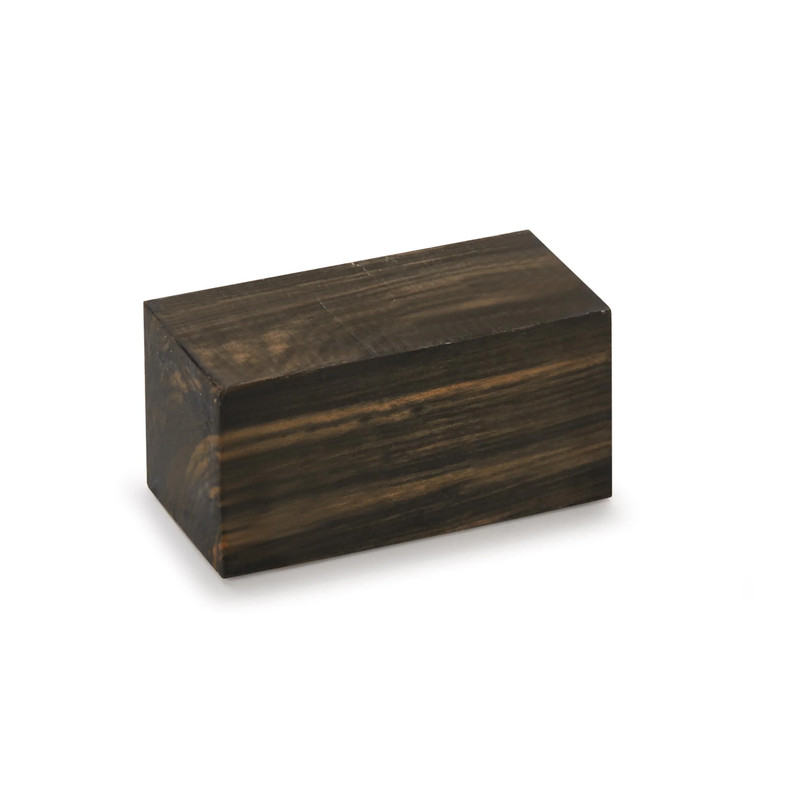 Black and White Ebony Wood Turning Stock